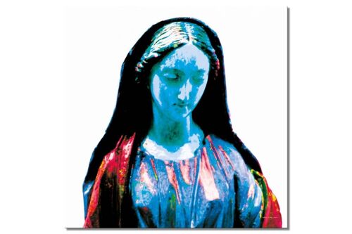 Wandbild: Schöne Maria - Quadrat 1:1 - viele Größen & Materialien – Exklusives Fotokunst-Motiv als Leinwandbild oder Acrylglasbild zur Wand-Dekoration