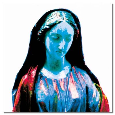 Wandbild: Schöne Maria - Quadrat 1:1 - viele Größen & Materialien – Exklusives Fotokunst-Motiv als Leinwandbild oder Acrylglasbild zur Wand-Dekoration