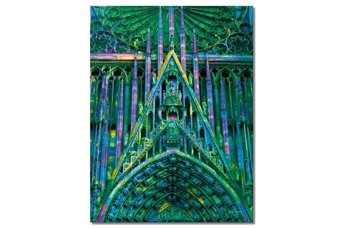 Mural: Sacred 3 - portrait format 3:4 - many sizes & materials - exclusive photo art motif as a canvas picture or acrylic glass picture for wall decoration