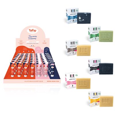 Breton Discovery Pack – Trew Lippenbalsam und Capitaine Cosmetics Seife