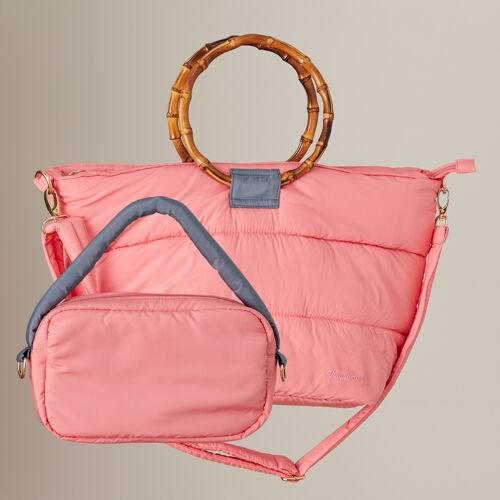 DANA BOLSO ACOLCHADO 2 EN 1 ROSA