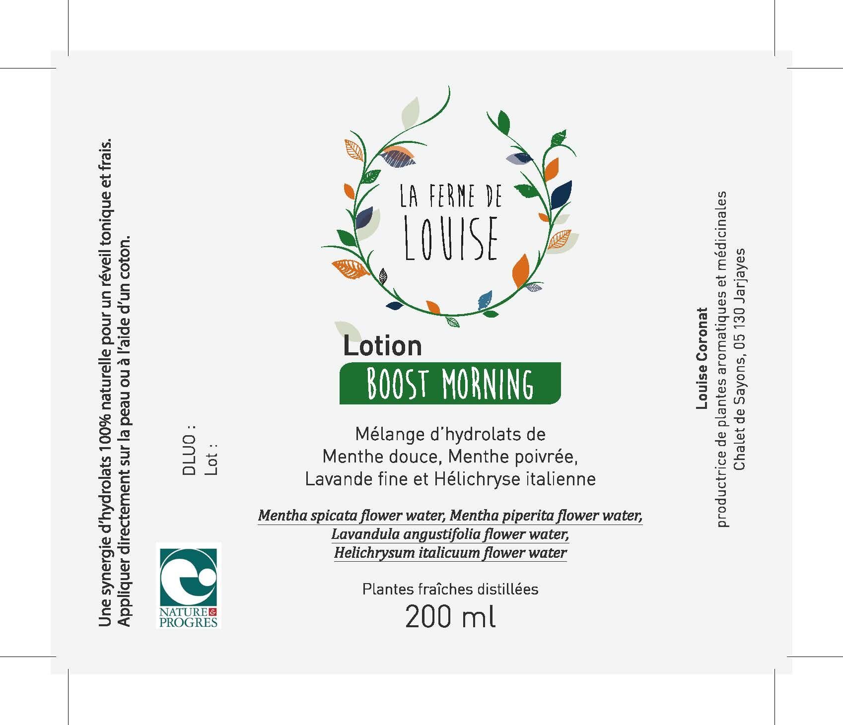 Potenzia la lozione mattutina