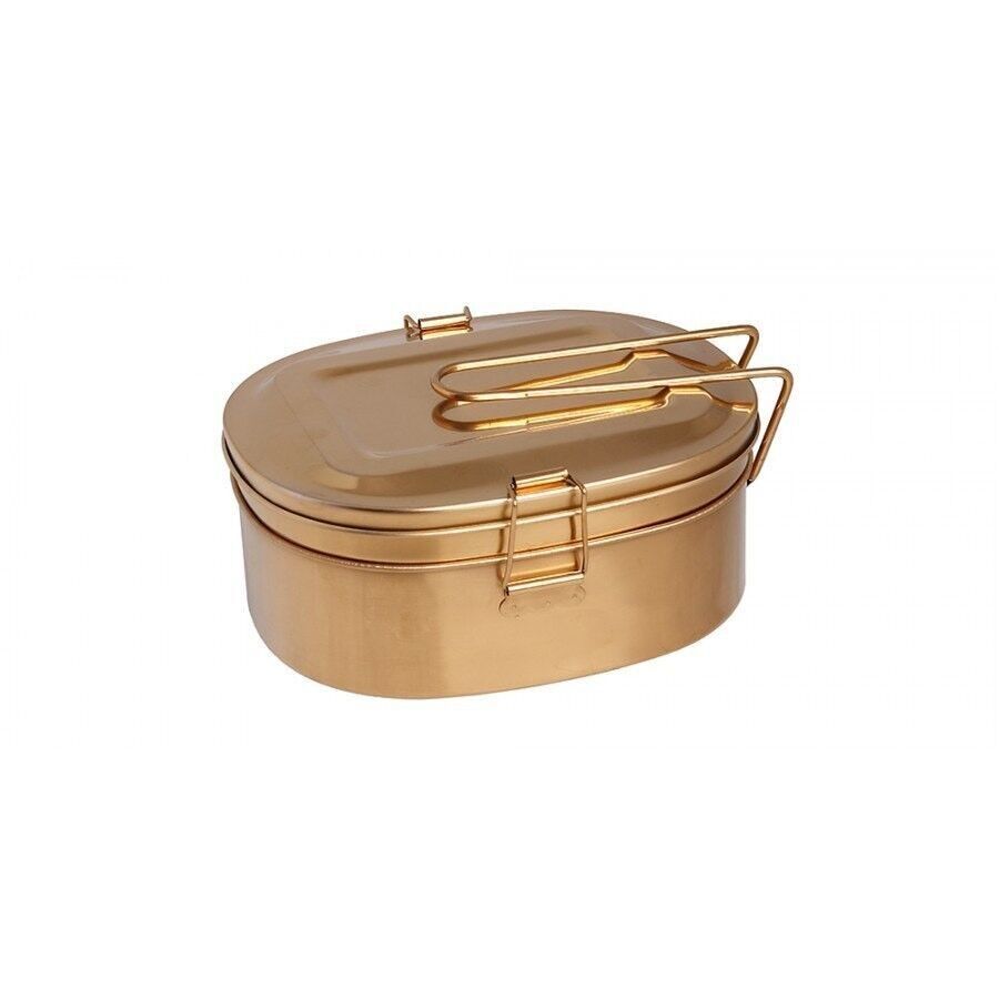 Lunch Box Contenitori a Tenuta Stagna, Acciaio Inossidabile per Adulti in 4 diversi colori 18x15x7cm con 2 strati