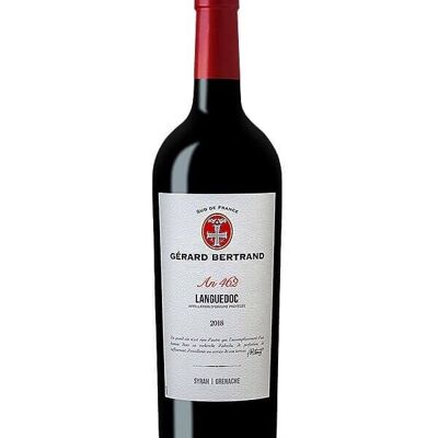 Heritage “An 462” rojo Languedoc Magnum 2017 con su caja de madera