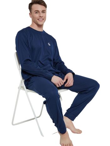 Buy wholesale SaneShoppe Mens Brushed Pyjama Set, Compact-Siro