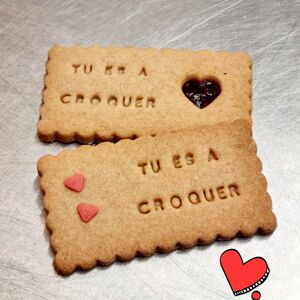 Biscuit Personnalisé SAINT VALENTIN ( sachet individuel)