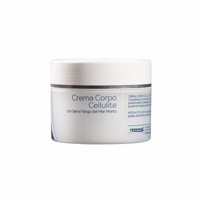 CREMA CORPO CELLULITE con Fango e Sali del Mar Morto - 250ml