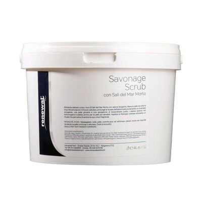 GOMMAGE SAVONAGE aux Sels de la Mer Morte - 4Kg