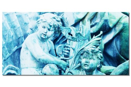 Wandbild: Engelchen 2 - Querformat 2:1 - viele Größen & Materialien – Exklusives Fotokunst-Motiv als Leinwandbild oder Acrylglasbild zur Wand-Dekoration