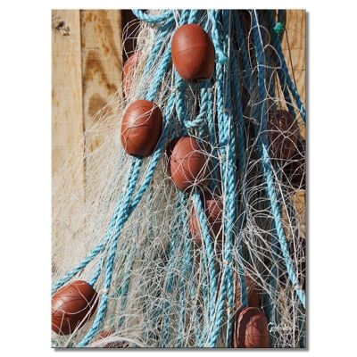 Wall picture: network - portrait format 3:4 - many sizes & materials - exclusive photo art motif as a canvas picture or acrylic glass picture for wall decoration