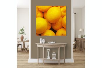 Image murale : Fruits 12 citrons - carré 1:1 - nombreuses tailles et matériaux - motif d'art photographique exclusif comme image sur toile ou image en verre acrylique pour la décoration murale 11