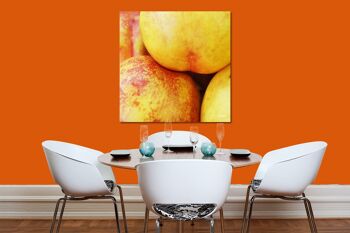 Image murale : Fruits 10 - carré 1:1 - nombreuses tailles et matériaux - motif d'art photographique exclusif sous forme d'image sur toile ou d'image en verre acrylique pour la décoration murale 2