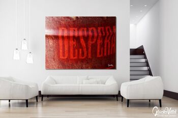 Papier peint : Desperado en rouge - format paysage 4:3 - nombreuses tailles et matériaux - motif d'art photographique exclusif sous forme d'image sur toile ou d'image en verre acrylique pour la décoration murale 3