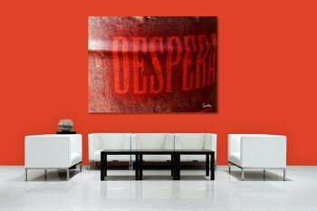 Papier peint : Desperado en rouge - format paysage 4:3 - nombreuses tailles et matériaux - motif d'art photographique exclusif sous forme d'image sur toile ou d'image en verre acrylique pour la décoration murale 5