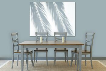Papier peint : ombre de palmier - plusieurs tailles - format paysage 4:3 - plusieurs tailles et matériaux - motif d'art photographique exclusif comme image sur toile ou image en verre acrylique pour la décoration murale 11