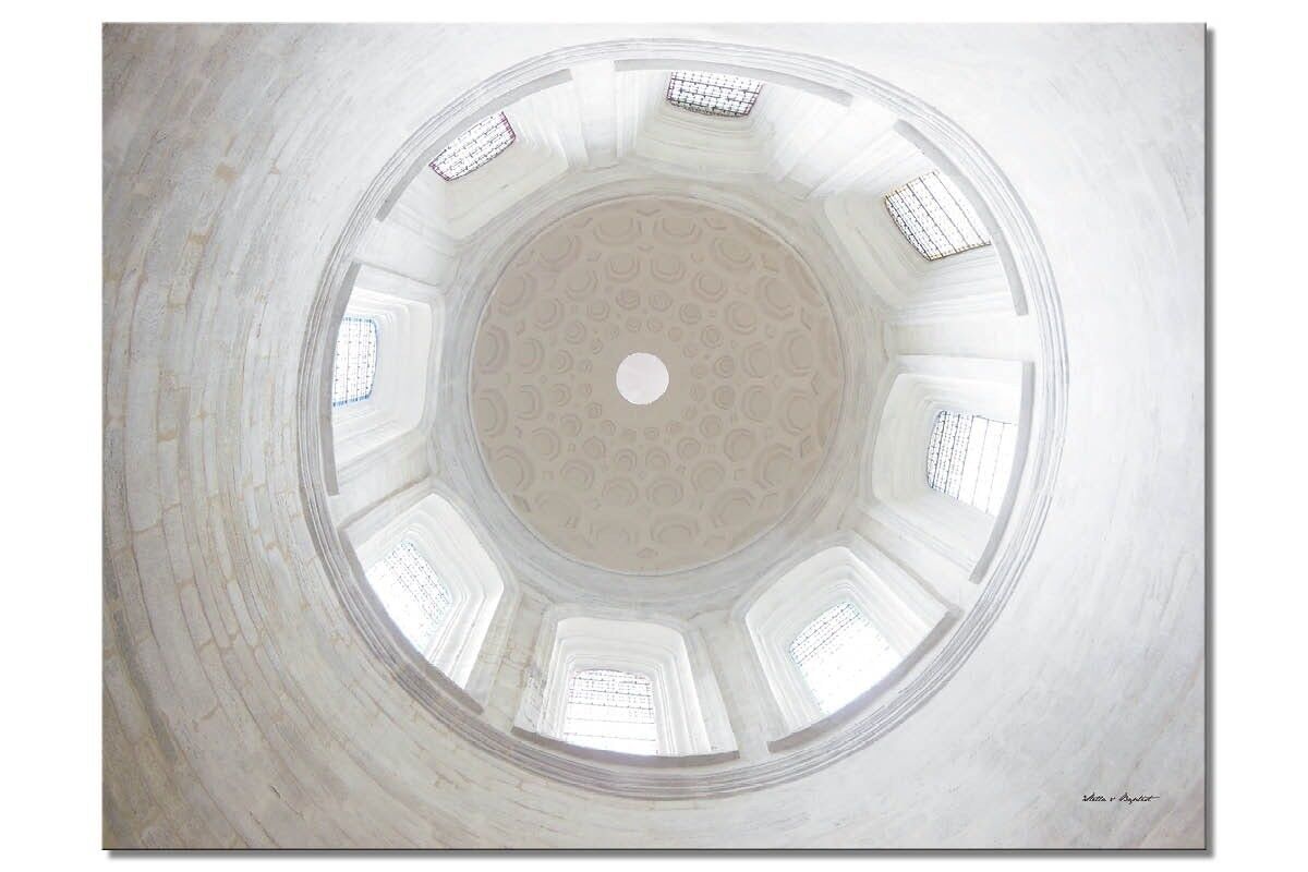 Mural: Dome view - landscape format 4:3 - many sizes & materials - exclusive photo art motif as a canvas picture or acrylic glass picture for wall decoration