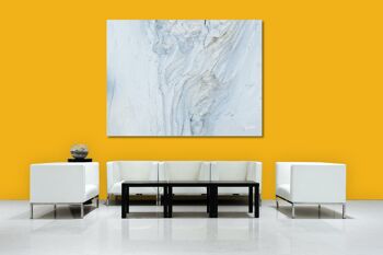 Papier peint : Blanc 4 - Format paysage 4:3 - Nombreuses tailles et matériaux - Motif d'art photographique exclusif sous forme d'image sur toile ou d'image en verre acrylique pour la décoration murale 8