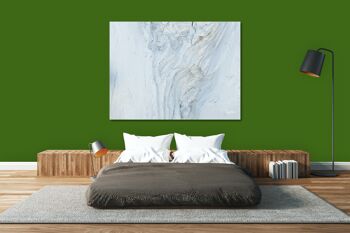 Papier peint : Blanc 4 - Format paysage 4:3 - Nombreuses tailles et matériaux - Motif d'art photographique exclusif sous forme d'image sur toile ou d'image en verre acrylique pour la décoration murale 13