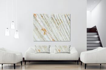 Ensemble de coussins photo décoratifs (2 pièces), motif : blanc 10 - taille : 80 x 40 cm - housse de coussin premium, coussin décoratif, coussin décoratif, coussin photo, housse de coussin 5
