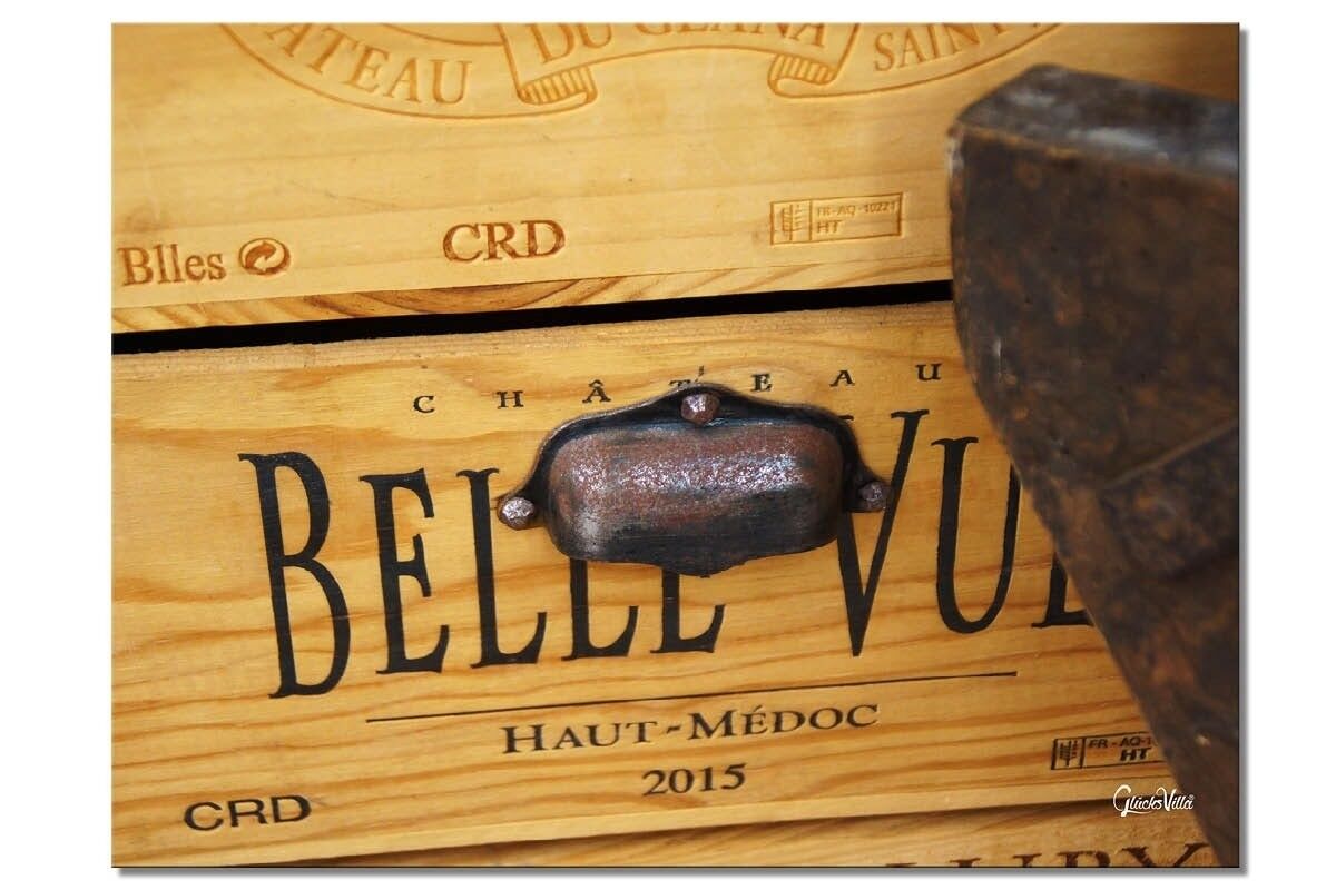 Wall picture: wine box - landscape format 4:3 - many sizes & materials - exclusive photo art motif as a canvas picture or acrylic glass picture for wall decoration