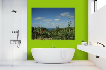Papier peint : Monde végétal des Açores 2 - format paysage 4:3 - nombreuses tailles et matériaux - motif d'art photographique exclusif sous forme d'image sur toile ou d'image en verre acrylique pour la décoration murale 3