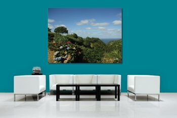 Papier peint : Monde floral des Açores 3 - format paysage 4:3 - nombreuses tailles et matériaux - motif d'art photo exclusif comme image sur toile ou image en verre acrylique pour la décoration murale 2