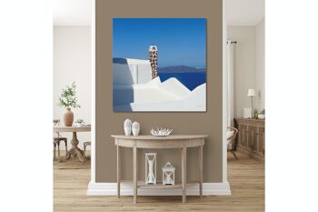 Papier peint : Santorini, du Perle 8 - carré 1:1 - plusieurs tailles et matériaux - motif d'art photo exclusif sous forme d'image sur toile ou d'image en verre acrylique pour la décoration murale 5