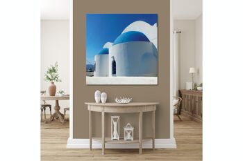 Papier peint : Santorini, du Perle 16 - carré 1:1 - plusieurs tailles et matériaux - motif d'art photo exclusif sous forme d'image sur toile ou d'image en verre acrylique pour la décoration murale 3