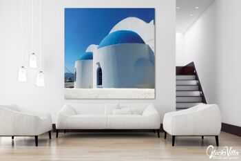 Papier peint : Santorini, du Perle 16 - carré 1:1 - plusieurs tailles et matériaux - motif d'art photo exclusif sous forme d'image sur toile ou d'image en verre acrylique pour la décoration murale 4