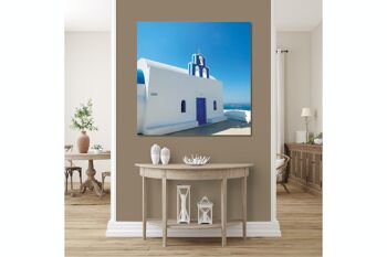 Papier peint : Santorini, du Perle 13 - carré 1:1 - plusieurs tailles et matériaux - motif d'art photo exclusif sous forme d'image sur toile ou d'image en verre acrylique pour la décoration murale 4