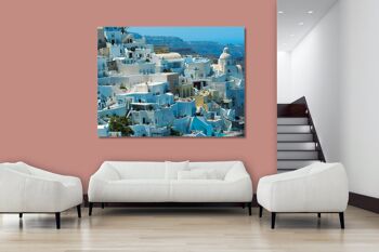 Image murale : Dans le village grec - format paysage 4:3 - nombreuses tailles et matériaux - motif d'art photo exclusif sous forme d'image sur toile ou d'image en verre acrylique pour la décoration murale 3