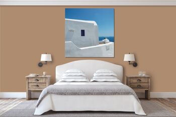 Papier peint : Santorini, du Perle 18 - carré 1:1 - plusieurs tailles et matériaux - motif d'art photo exclusif sous forme d'image sur toile ou d'image en verre acrylique pour la décoration murale 4