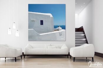 Papier peint : Santorini, du Perle 18 - carré 1:1 - plusieurs tailles et matériaux - motif d'art photo exclusif sous forme d'image sur toile ou d'image en verre acrylique pour la décoration murale 5