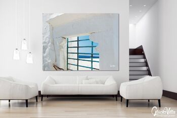 Papier peint : Vue sur la mer de Mykonos - format paysage 4:3 - nombreuses tailles et matériaux - motif d'art photographique exclusif sous forme d'image sur toile ou d'image en verre acrylique pour la décoration murale 3