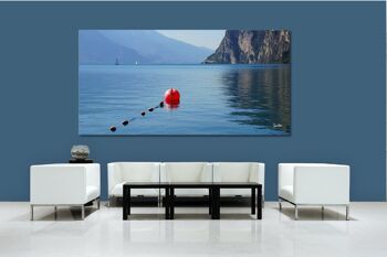 Papier peint : Longing for Lake Garda - format paysage 2:1 - nombreuses tailles et matériaux - motif d'art photo exclusif comme image sur toile ou image sur verre acrylique pour la décoration murale 3