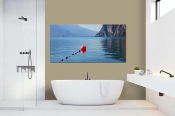 Papier peint : Longing for Lake Garda - format paysage 2:1 - nombreuses tailles et matériaux - motif d'art photo exclusif comme image sur toile ou image sur verre acrylique pour la décoration murale 4