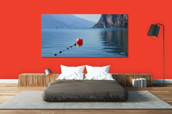 Papier peint : Longing for Lake Garda - format paysage 2:1 - nombreuses tailles et matériaux - motif d'art photo exclusif comme image sur toile ou image sur verre acrylique pour la décoration murale 5