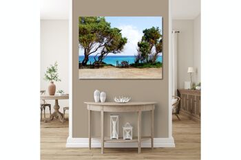 Papier peint : Crète Fodele Beach Idylle - format paysage 4:3 - nombreuses tailles et matériaux - motif d'art photo exclusif comme image sur toile ou image en verre acrylique pour la décoration murale 2