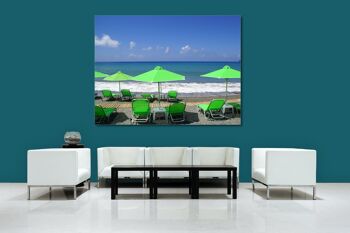 Papier peint : Crète Plakias Beach - format paysage 4:3 - nombreuses tailles et matériaux - motif d'art photo exclusif comme image sur toile ou image en verre acrylique pour la décoration murale 5