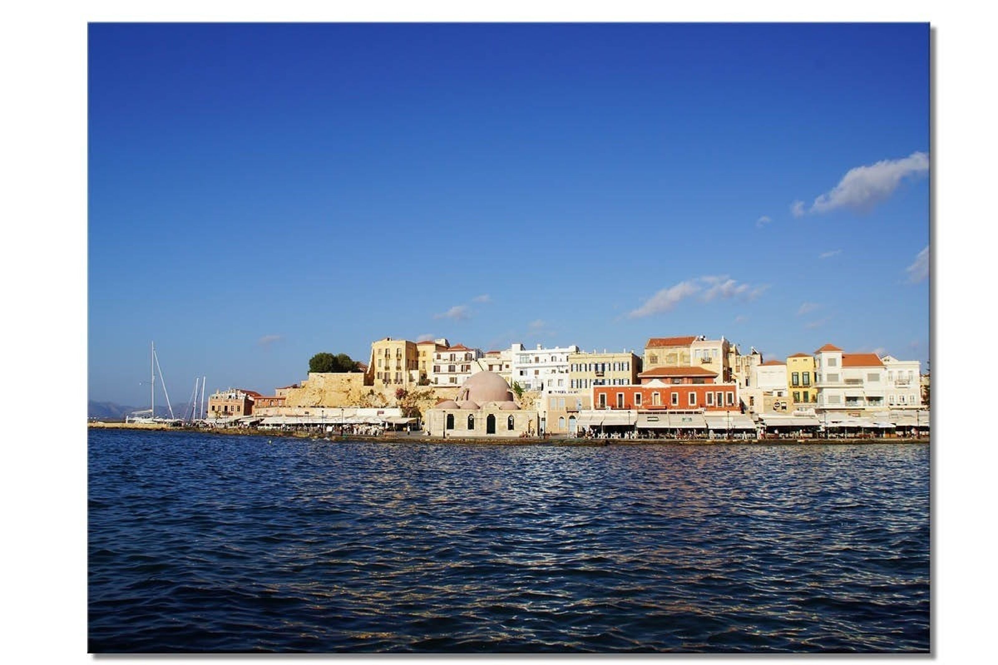 Chania School Gall Xxx Video - Buy wholesale Mural: Crete Chania Venetian harbor - landscape format 4:3 -  many sizes & materials - exclusive photo art motif as a canvas picture or  acrylic glass picture for wall decoration