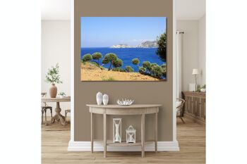 Papier peint : oliveraie de Crète sur Agia Pelagia - format paysage 4:3 - plusieurs tailles et matériaux - motif d'art photographique exclusif comme image sur toile ou image en verre acrylique pour la décoration murale 2