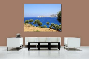 Papier peint : oliveraie de Crète sur Agia Pelagia - format paysage 4:3 - plusieurs tailles et matériaux - motif d'art photographique exclusif comme image sur toile ou image en verre acrylique pour la décoration murale 5