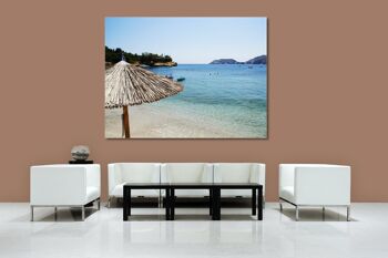 Papier peint : plage de Crète d'Agia Pelagia - format paysage 4:3 - nombreuses tailles et matériaux - motif d'art photo exclusif comme image sur toile ou image en verre acrylique pour la décoration murale 5