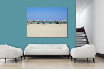 Papier peint : Crète Elafonissi Beach - format paysage 4:3 - nombreuses tailles et matériaux - motif d'art photographique exclusif sous forme d'image sur toile ou d'image en verre acrylique pour la décoration murale 2