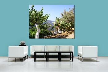 Image murale : Crète village de montagne romantique - format paysage 4:3 - nombreuses tailles et matériaux - motif d'art photo exclusif comme image sur toile ou image en verre acrylique pour la décoration murale 5