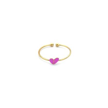 Mini bague Coeur 15