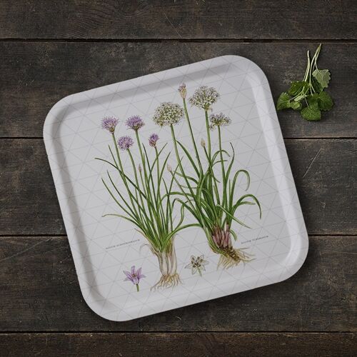 Servering tray 32x32 - Chives