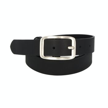 Ceinture Femme Unisexe Cuir Batman Noir 1