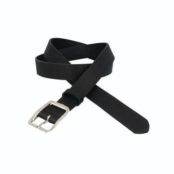 Ceinture Femme Unisexe Cuir Batman Noir 2