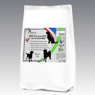 Alimento premium para perros 26/12 bolsa 18 kg